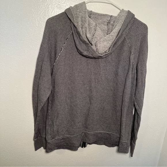 Calvin Klein Performance Zip Hoodie Gray Terry Cloth - Picture 7 of 11